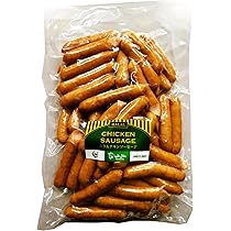 ソーセージ Amazon.co.jp: HALAL CHICKEN SAUSAGE Ajinatori ハラル チキン